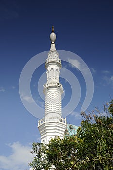 Minaret of Al-Bukhari Mosque in Kedah