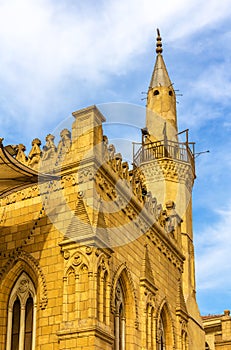 Minaret of the Al-Hussein Mosque in Cairo