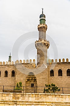 Minaret of the Al-Nasir Muhammad Mosque in Cairo