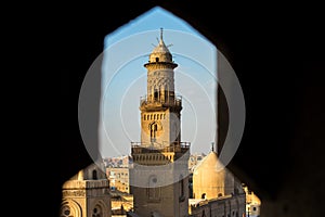 minaret of Al-Nasir Muhammad mosque photo