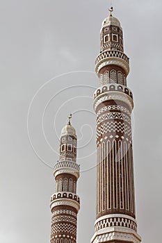Minaret of Al Saleh Mosque photo