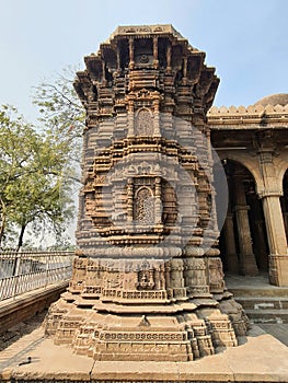 Minaret of Baba Lului Masjid Ahmedabad India
