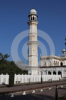 Minaret, Bini-ka Maqbaba Mausoleum, Aurangabad, Maharashtra, India