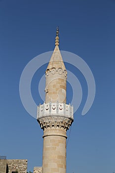 Minaret of Bodrum Castle Mosque