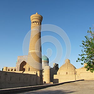 Minaret at Bukara