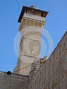 Minaret of the Cave of the Patriarchs, Jerusalem