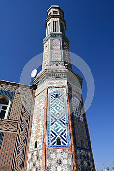 Minaret in Dushanbe