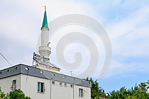 The minaret is an element of the mosque in the architecture of Islam. Background