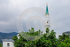 The minaret is an element of the mosque in the architecture of Islam. Background