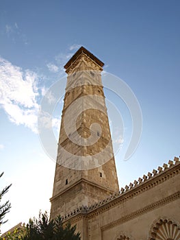 Minaret of Great Mosque of Aleppo