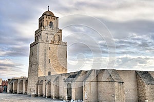 Minaret of the Great Mosque in Kairouan