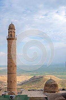 Minaret of the Great Mosque known also as Ulu Cami
