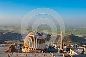 Minaret of the Great Mosque known also as Ulu Cami