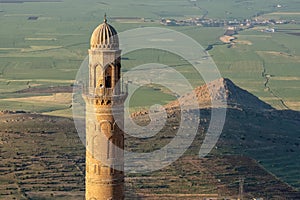 Minaret of the Great Mosque known also as Ulu Cami