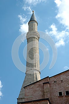 Minaret on the Hagia Sophia