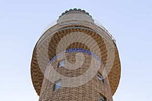 The minaret of the Haji Husain Mosque in Erbil