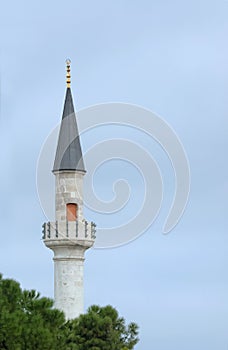 The minaret, Istanbul, Turkey