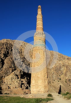 The Minaret of Jam, a UNESCO site in central Afghanistan photo