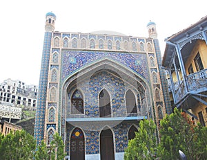Minaret of Jumah Mosque Tbilisi, Georgia photo