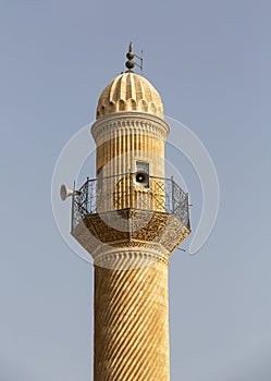 Minaret of Kasim Turmaner Mosque in Mardin