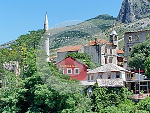 Old Town in Mostar, Bosnia