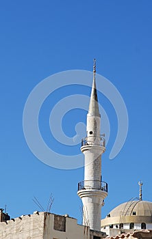 Minaret in Madaba, Jordan