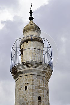 Minaret of Mary's spring, Jerusalem