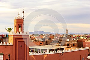 minaret medina old city marrakesh