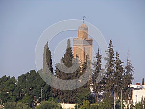 minaret meknes, morocco
