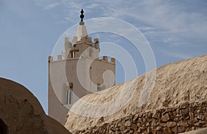 Minaret of mosque