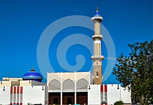 A minaret of the mosque