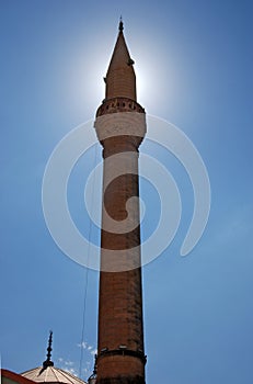 Minaret in the mosque of the city of Demre