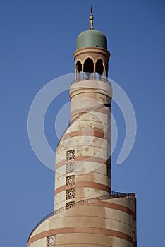 The minaret mosque in Doha Qatar