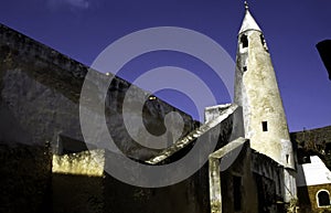 Minaret mosque of Shela, Lamu, Kenya