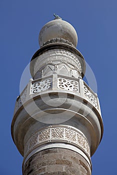 Minaret of the Murad Reis mosque, Rhodes photo