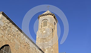 Minaret in Old Jerusalem Israel