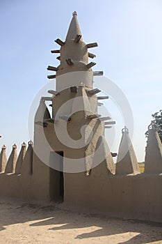 Minaret of a traditional mosk