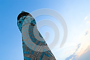Minaret in Yazd, Iran