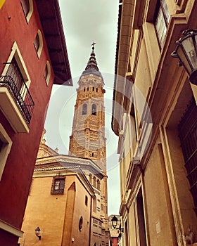 Minarete Mozarabe de la Parroquia-Colegiata de Santa MarÃÂ­a photo