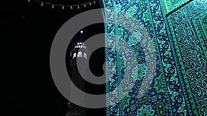 Minarets of Fatima Masumeh Shrine in Qom, Iran