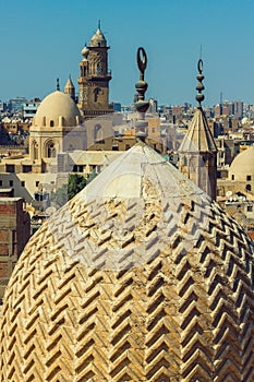 Minarets in Old Cairo district