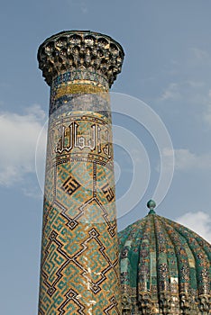 Minarets of Registan, Samarkand