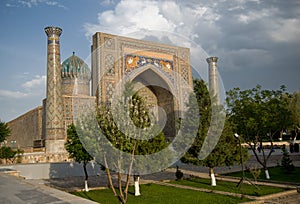 Minarets of Registan, Samarkand