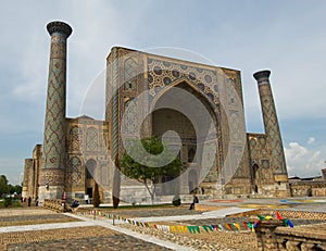 Minarets of Registan, Samarkand