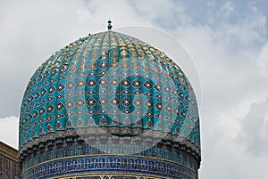 Minarets of Registan, Samarkand photo