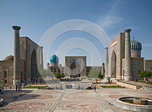 Minarets of Registan, Samarkand