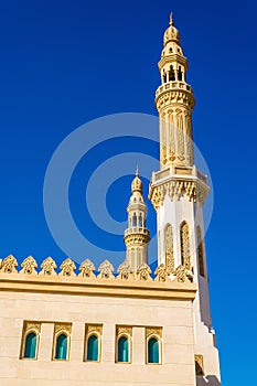 Minarets of Zabeel Mosque in Dubai