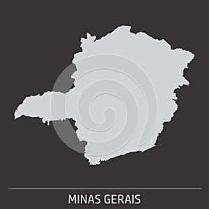 Minas Gerais State map icon