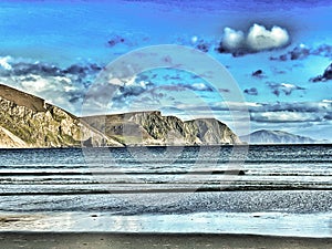 Minaun Cliffs Achill Island county Mayo