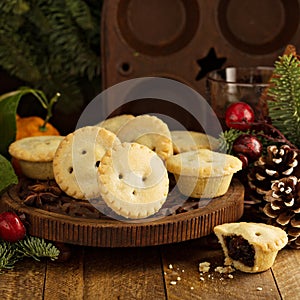 Mince pies for Christmas